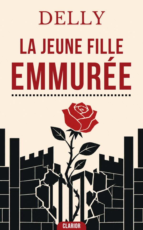 Couverture de l’ebook La Jeune Fille emmurée de Delly