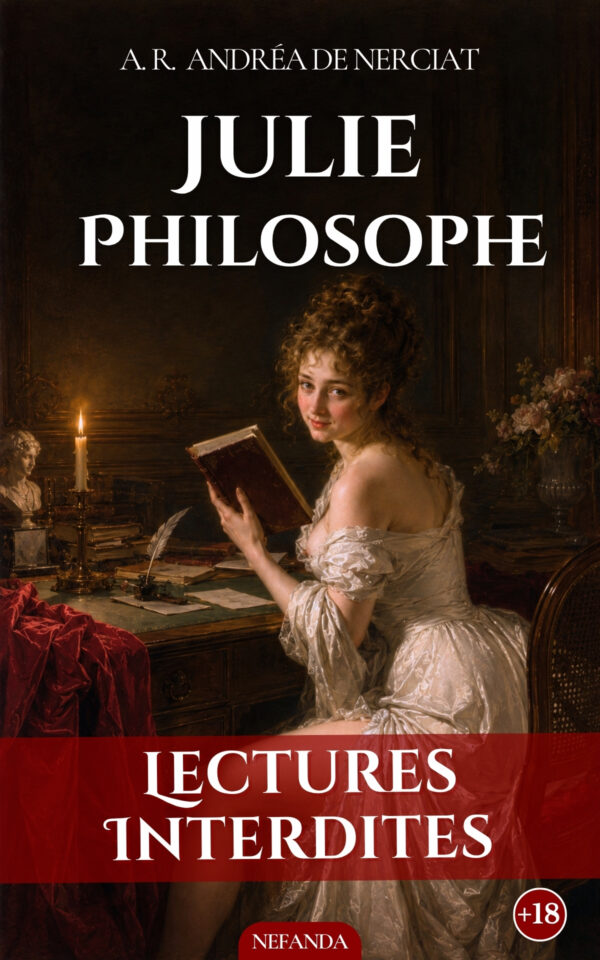 Couverture de l’ebook Julie Philosophe de André-Robert Andréa de Nerciat