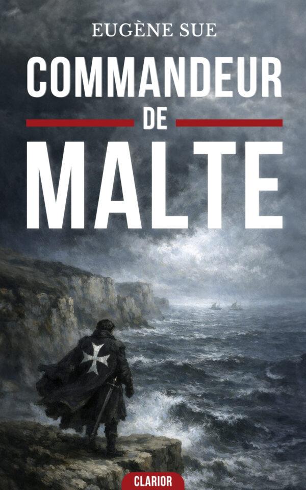 Couverture de l’ebook Le Commandeur de Malte de Eugène Sue