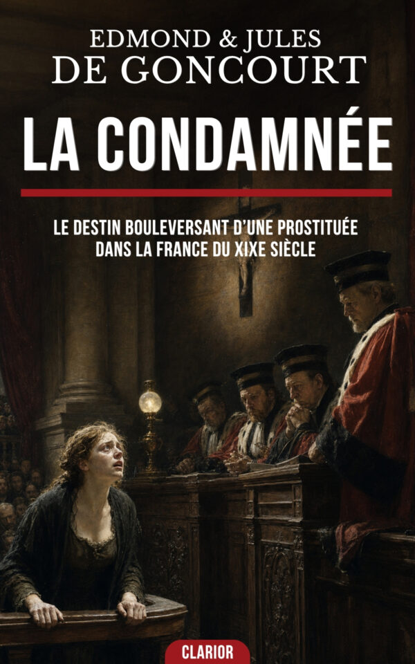 Couverture de l’ebook La Condamnée de Edmond de Goncourt