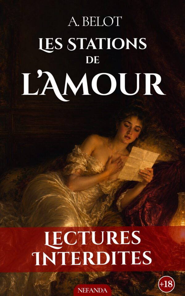 Couverture de l’ebook Les Stations de l’Amour de Adolphe Belot