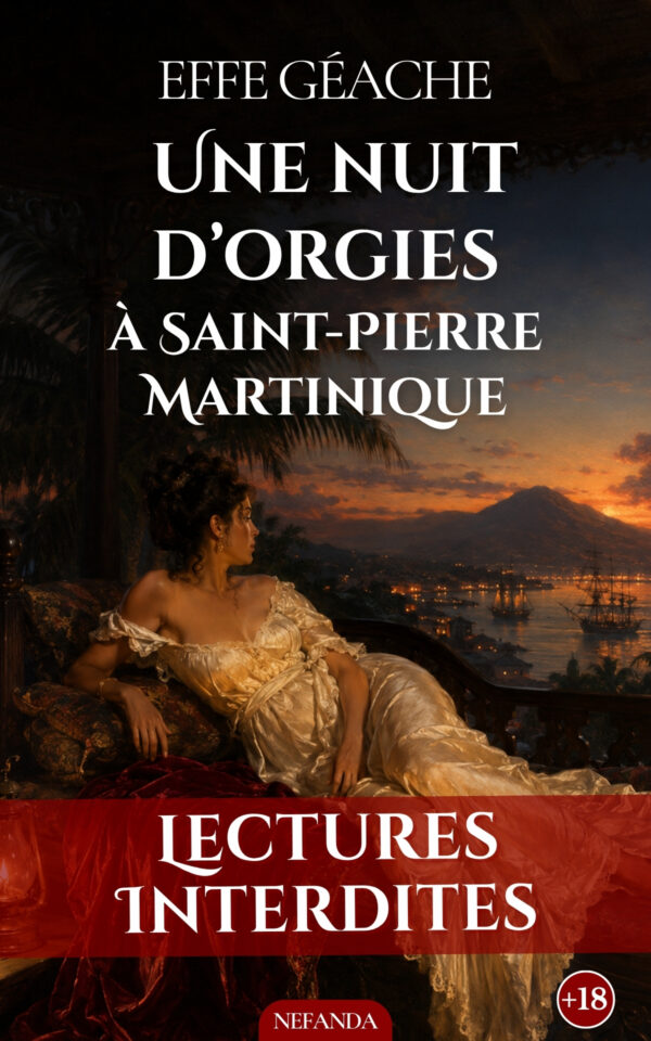 Couverture de l’ebook Une nuit d’orgies à Saint-Pierre de Effe Géache