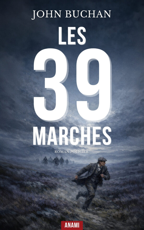 Couverture de l’ebook Les Trente-Neuf Marches de John Buchan