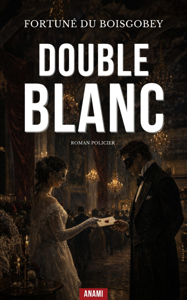 Couverture de l’ebook Double-Blanc de Fortuné du Boisgobey
