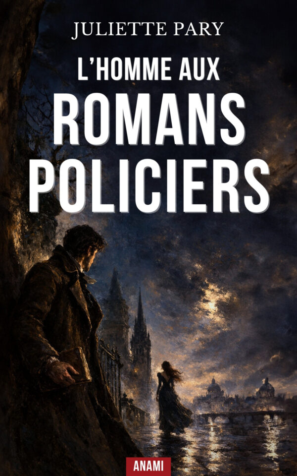 Couverture de l’ebook L’Homme aux Romans Policiers de Juliette Pary