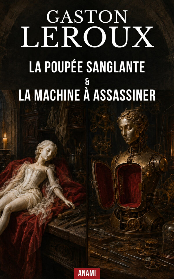 Couverture de l’ebook La Poupée sanglante & La Machine à assassiner de Gaston Leroux