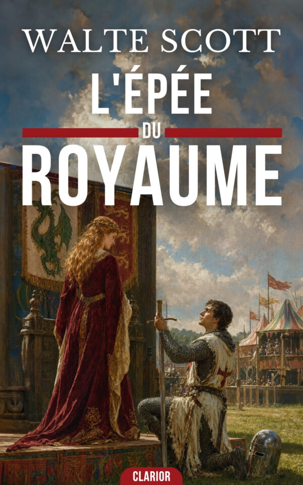 Couverture de l’ebook L’Épée du Royaume : Ivanhoé de Walter Scott