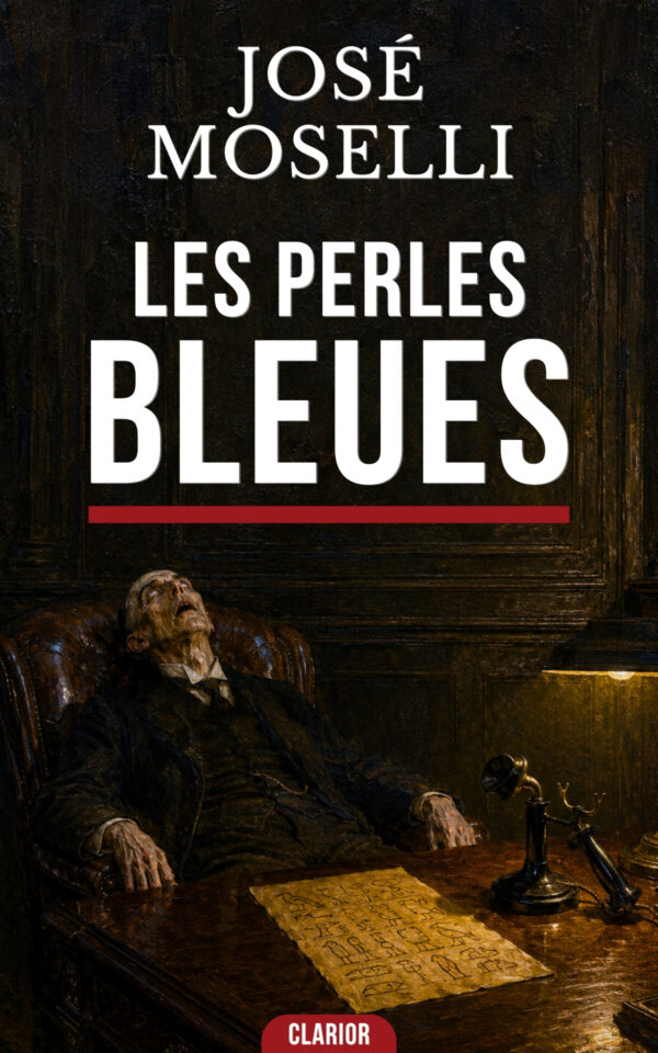 Couverture de l’ebook Les Perles bleues : Triplix l&rsquo;insaisissable de José Moselli