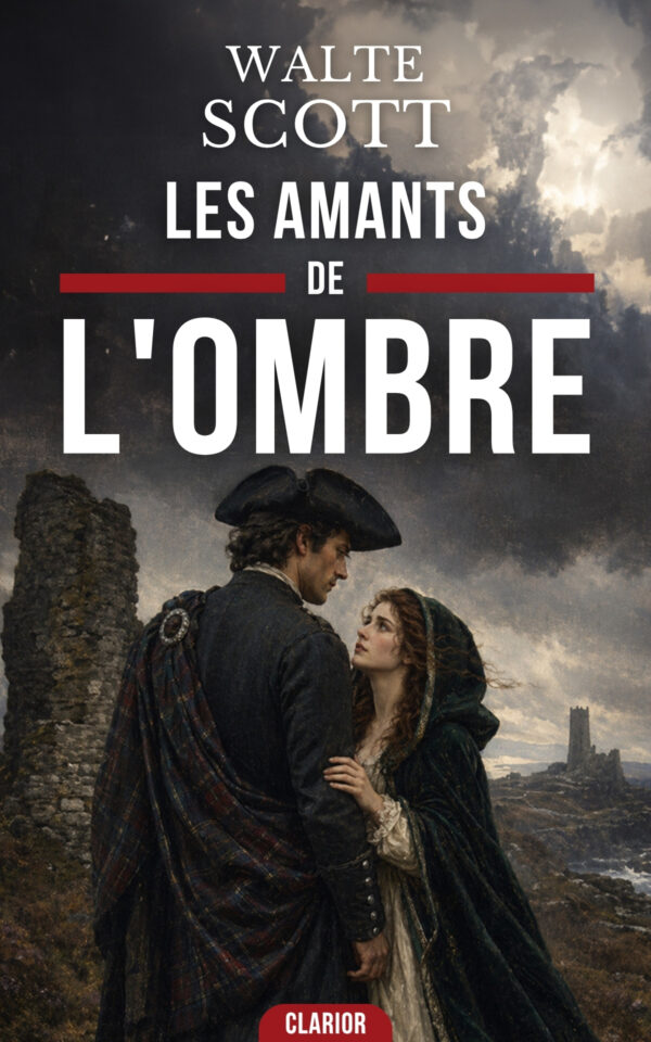 Couverture de l’ebook Les Amants de l’Ombre : La Fiancée de Lammermoor de Walter Scott