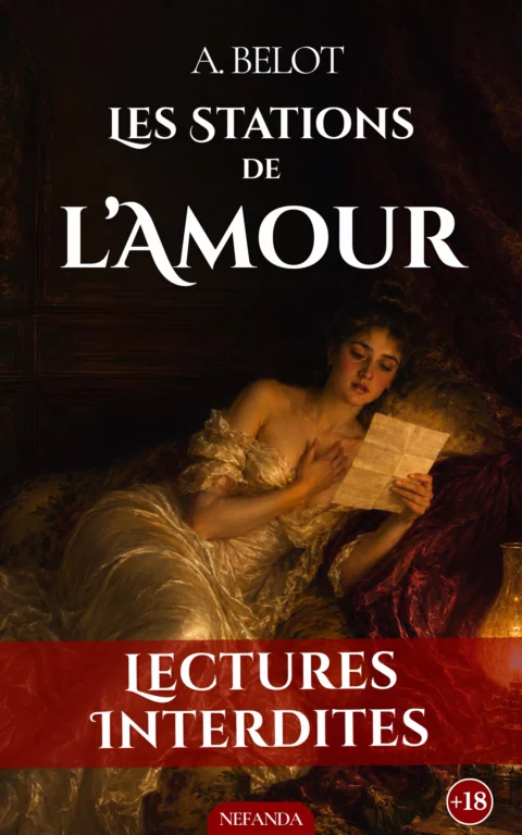 Couverture de l’ebook Les Stations de l’Amour de Adolphe Belot